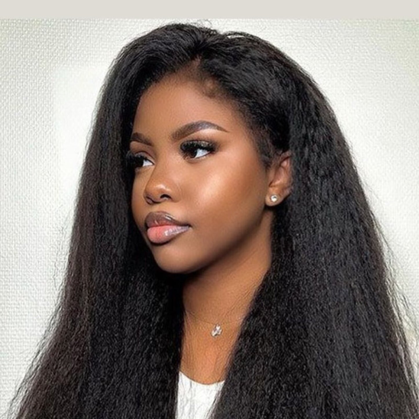The Mane Supply Kinky Straight Bundles Human Hair 9A+ 100% Unprocessed Virgin Human Hair 1b#